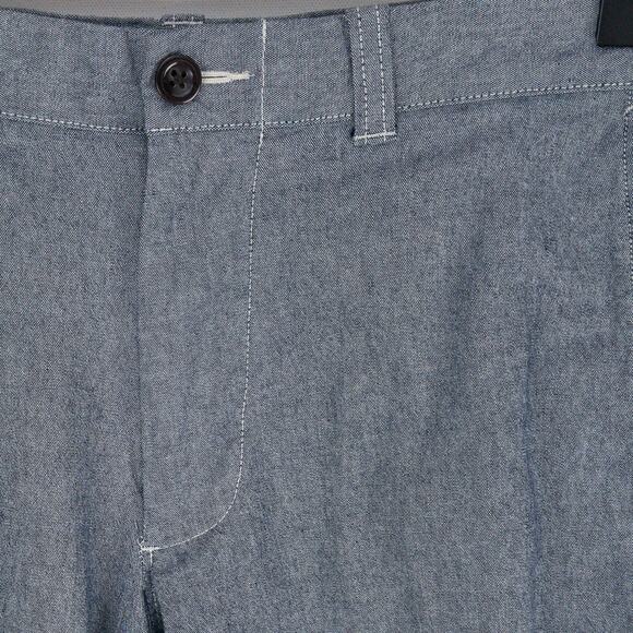 Chino Shorts Men's 31W 10" Inseam Charcoal Gray Flat Front Cotton Blend J. Crew - Picture 2 of 10